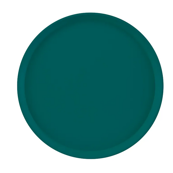 Cambro 1600414 I Camtray Round Tray I 16" (405 mm) I Teal I Case of 12