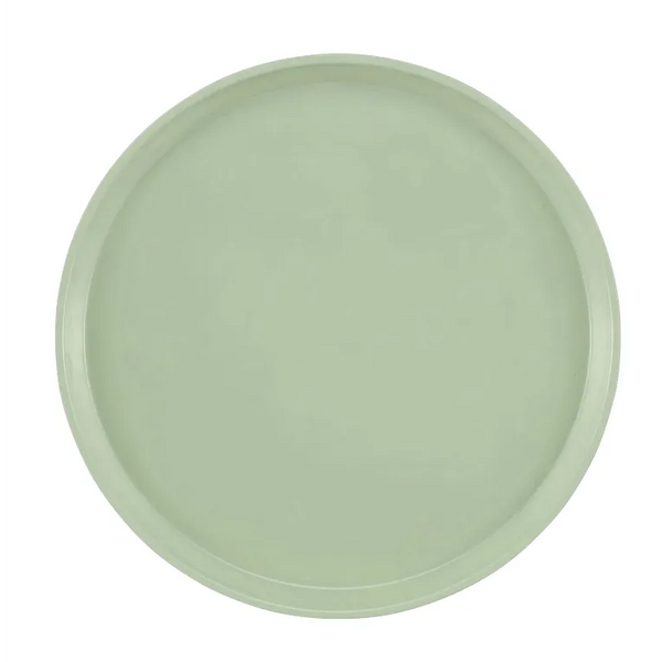Cambro 1600429 I Camtray Round Tray I 16" (405 mm) I Key Lime I Case of 12
