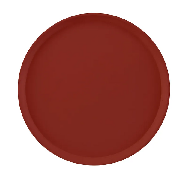 Cambro 1600501 I Camtray Round Tray I 16" (405 mm) I Real Rust I Case of 12