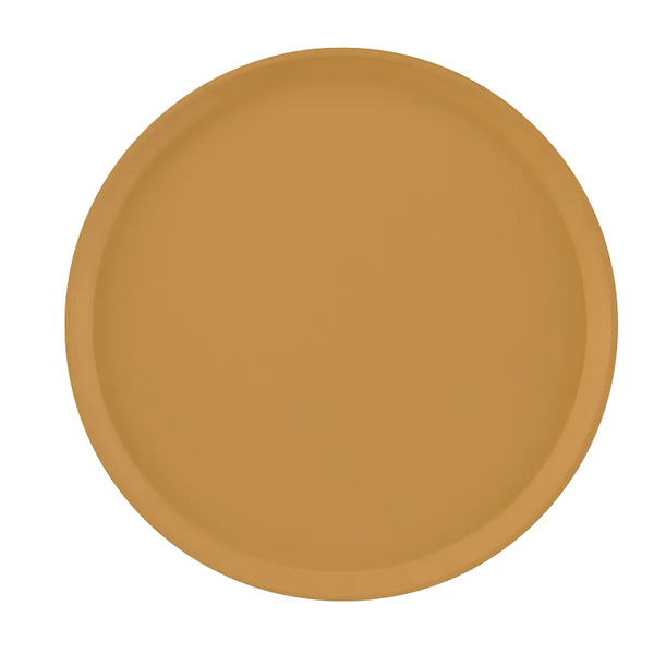 Cambro 1600514 I Camtray Round Tray I 16" (405 mm) I Earthen Gold I Case of 12