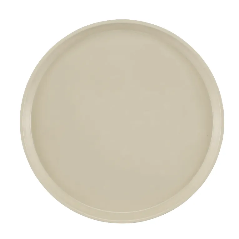 Cambro 1600538 I Camtray Round Tray I 16" (405 mm) I Cottage White I Case of 12