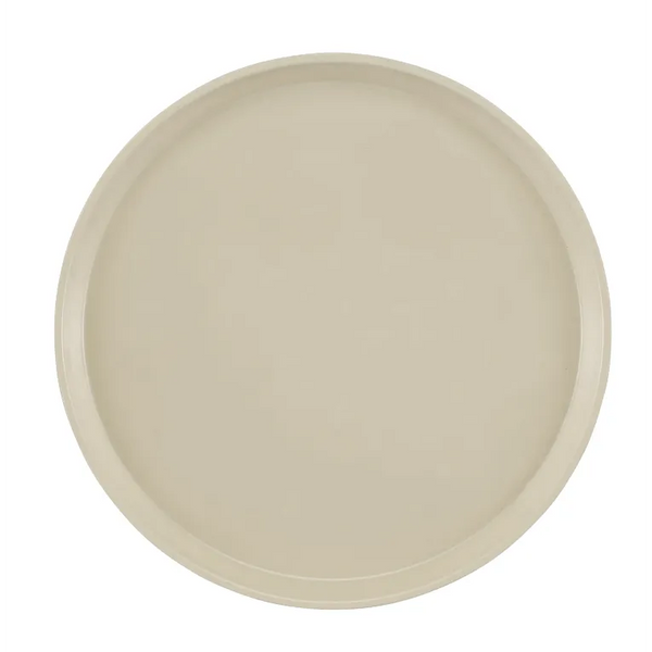 Cambro 1600538 I Camtray Round Tray I 16" (405 mm) I Cottage White I Case of 12