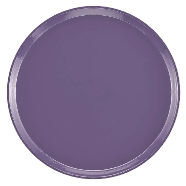 Cambro 1600551 I Camtray Round Tray I 16" (405 mm) I Grape I Case of 12