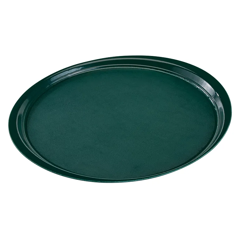 Cambro 1600ET206 I EpicTread Round Trays I 43.7 cm I Dark Green I Case of 12