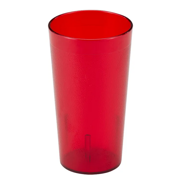 Cambro 1600P156 I Colorware Tumblers - 485 mL I Ruby Red I 72 Case Pack