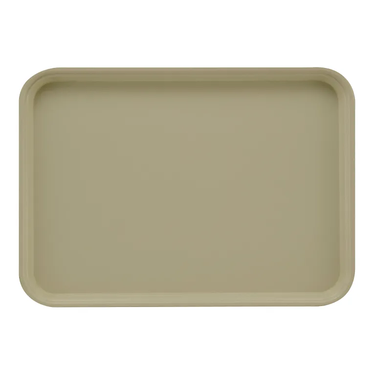 Cambro 1622104 I Camtray Rectangular Tray I 405x560mm I Desert Tan I Case of 12
