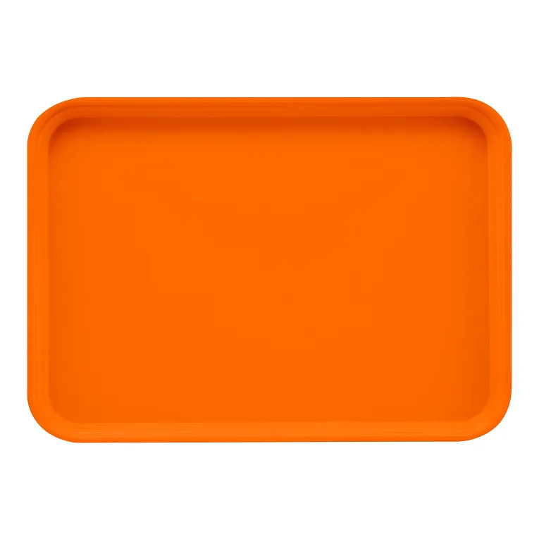 Cambro 1622222 I Camtray Rectangular Tray I 405x560mm I Orange Pizazz I Case of 12