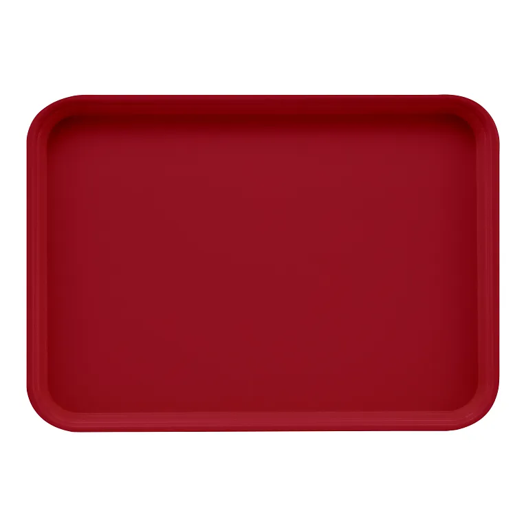Cambro 1622505 I Camtray Rectangular Tray I 405x560mm I Cherry Red I Case of 12