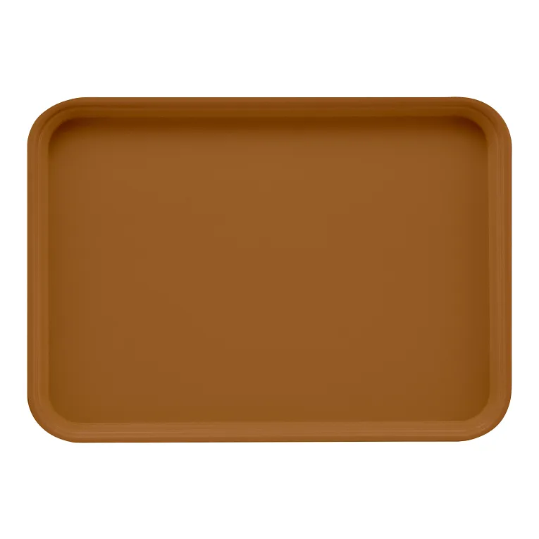 Cambro 1622508 I Camtray Rectangular Tray I 405x560mm I Suede Brown I Case of 12
