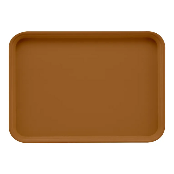 Cambro 1622508 I Camtray Rectangular Tray I 405x560mm I Suede Brown I Case of 12