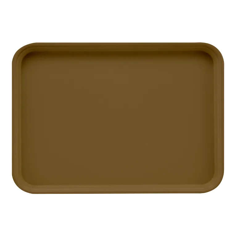 Cambro 1622513 I Camtray Rectangular Tray I 405x560mm I Bayleaf Brown I Case of 12