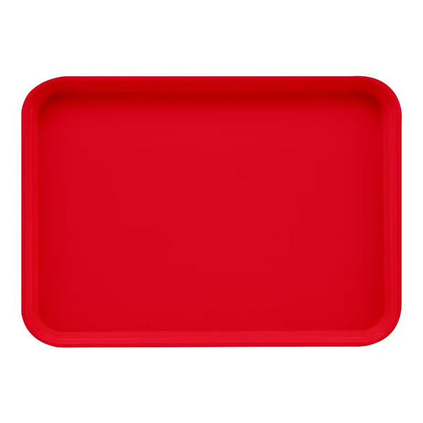 Cambro 1622521 I Camtray Rectangular Tray I 405x560mm I Cambro Red I Case of 12