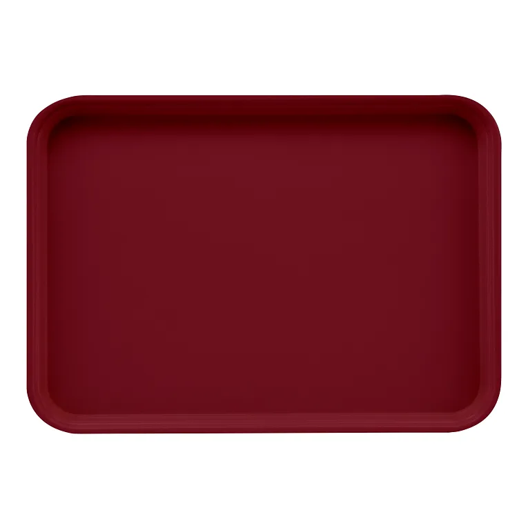 Cambro 1622522 I Camtray Rectangular Tray I 405x560mm I Burgundy Wine I Case of 12
