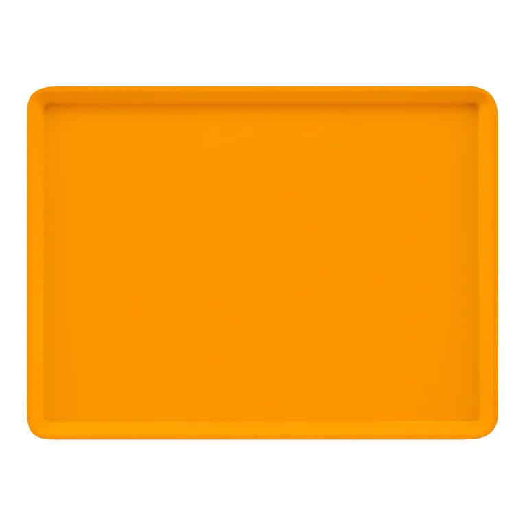 Cambro 16225504 I Camtray Rectangular Tray I 420x570mm I Mustard I Case of 12