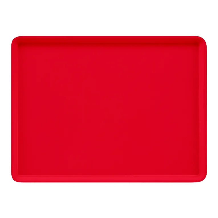 Cambro 16225521 I Camtray Rectangular Tray I 420x570mm I Cambro Red I Case of 12