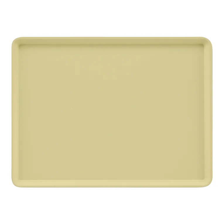 Cambro 16225536 I Camtray Rectangular Tray I 420x570mm I Lemon Chiffon I Case of 12