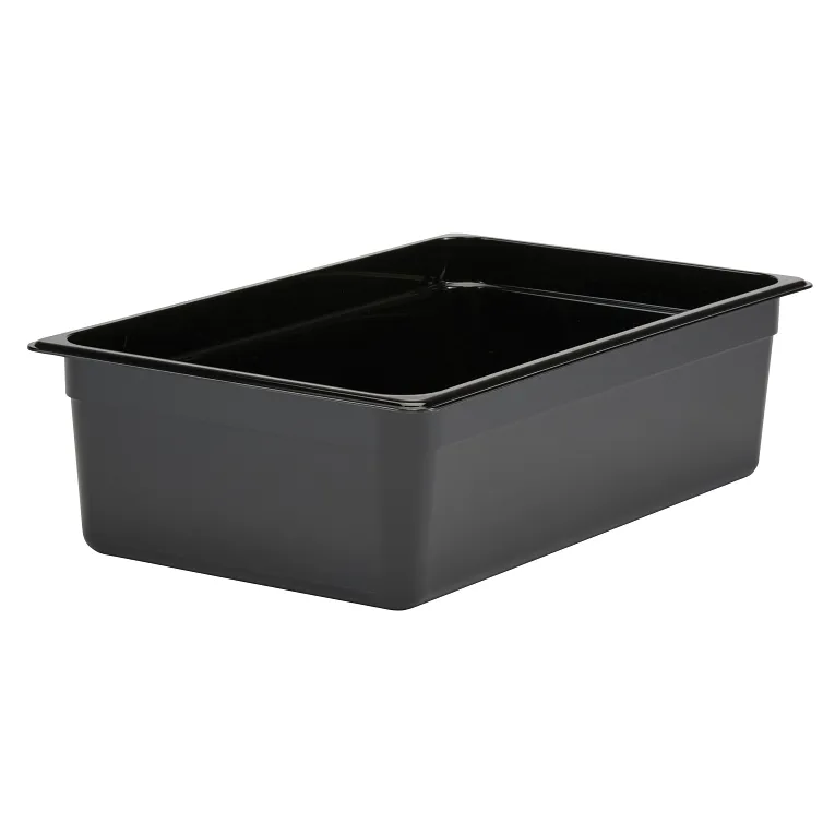 Cambro 16CW110 I GN 1/1 Food pan 150mm Deep I 19.5 L I Black I Case of 6