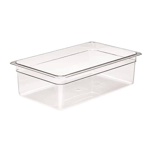 Cambro 16CW135 I GN 1/1 Food pan 150mm Deep I 19.5 L I Clear I Case of 6