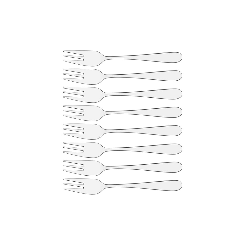 Tablekraft Luxor Cake Fork Set 8pc 18/0 148mm