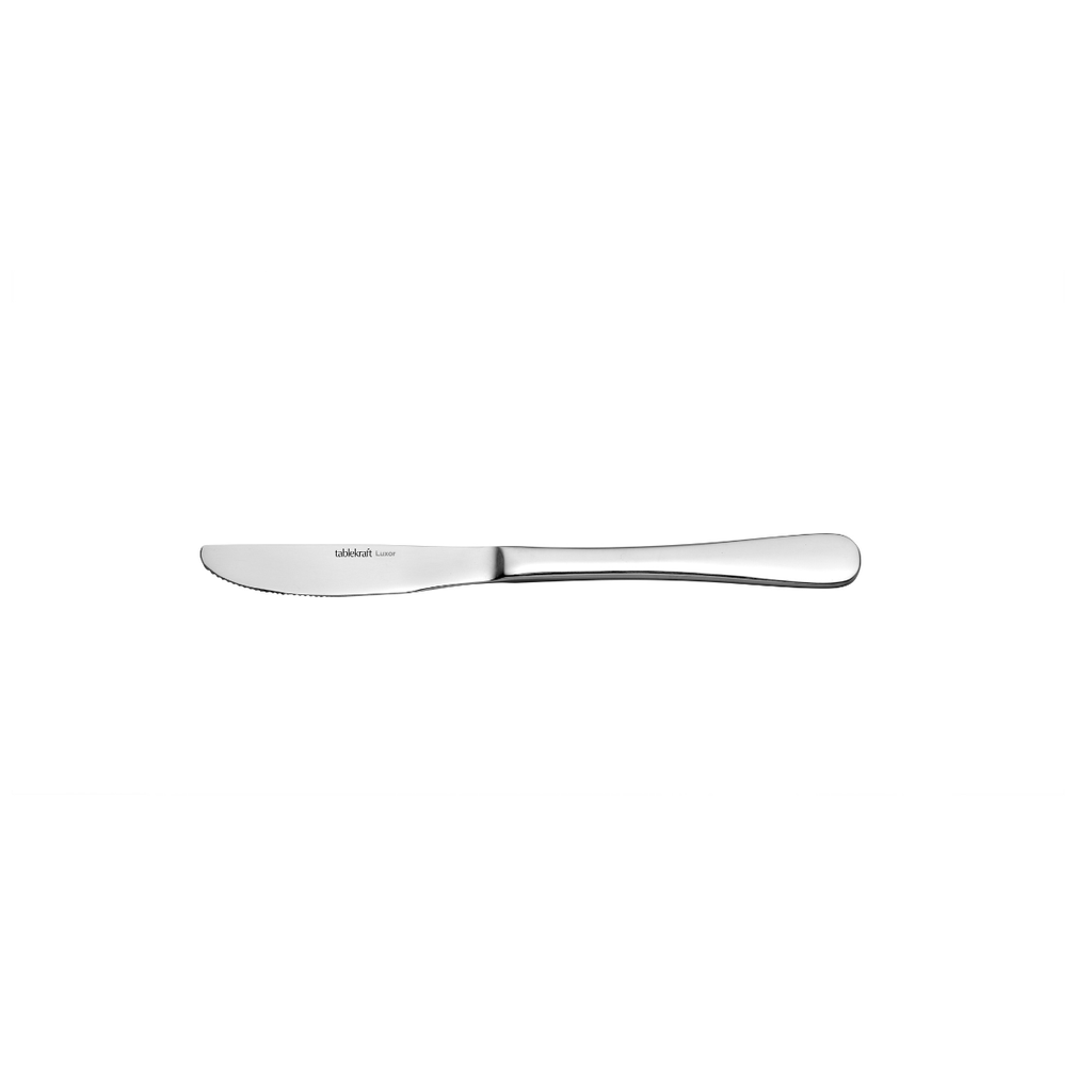Tablekraft Luxor Champagne Satin Table Knife Solid (Dozen)