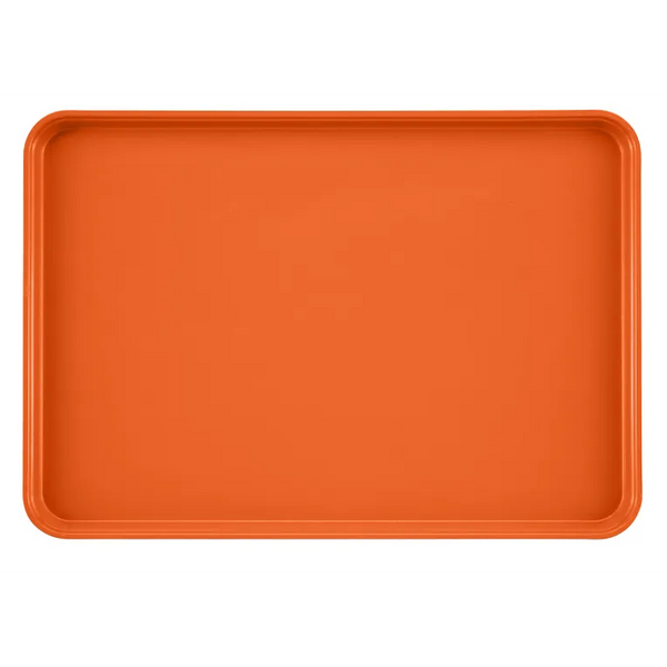 Cambro 1826220 I Camtray Rectangular Tray I 455x655mm I Citrus Orange I Case of 6