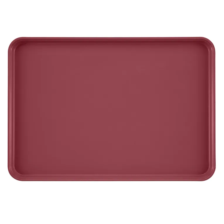 Cambro 1826410 I Camtray Rectangular Tray I 455x655mm I Raspberry Cream I Case of 6