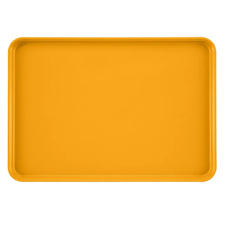 Cambro 1826504 I Camtray Rectangular Tray I 455x655mm I Mustard I Case of 6