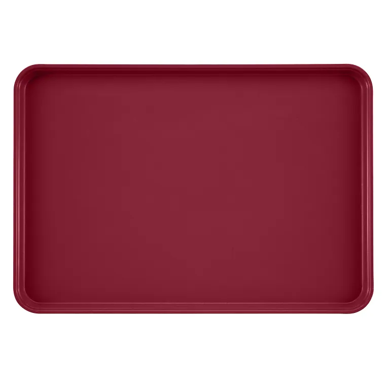 Cambro 1826505 I Camtray Rectangular Tray I 455x655mm I Cherry Red I Case of 6