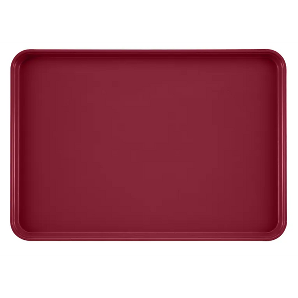 Cambro 1826505 I Camtray Rectangular Tray I 455x655mm I Cherry Red I Case of 6