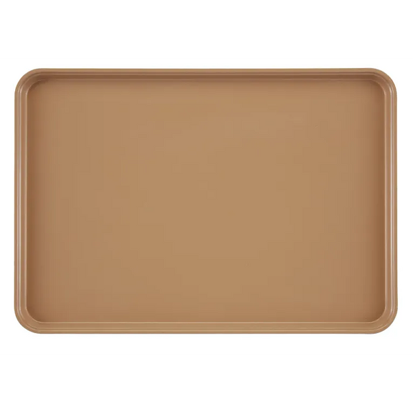 Cambro 1826508 I Camtray Rectangular Tray I 455x655mm I Suede Brown I Case of 6