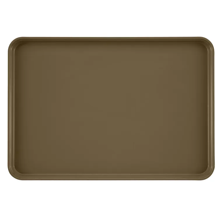 Cambro 1826513 I Camtray Rectangular Tray I 455x655mm I Bayleaf Brown I Case of 6
