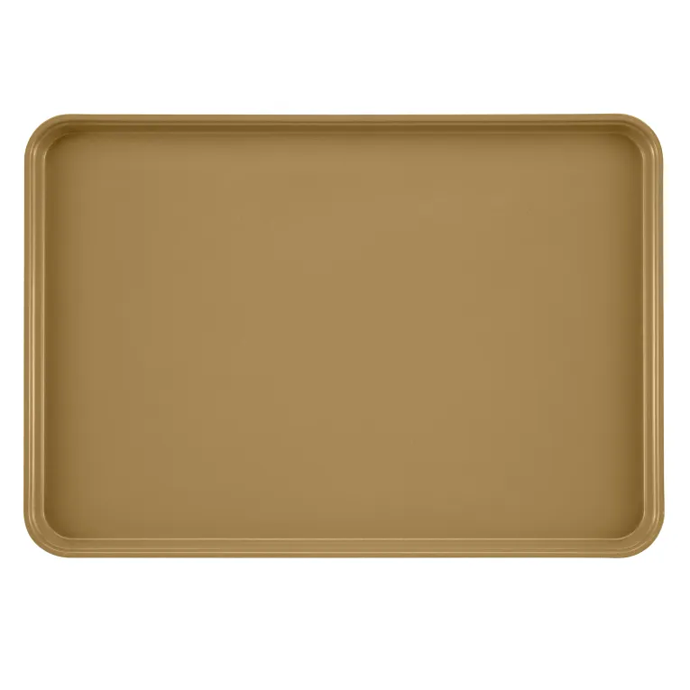 Cambro 1826514 I Camtray Rectangular Tray I 455x655mm I Earthen Gold I Case of 6