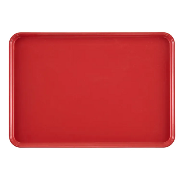 Cambro 1826521 I Camtray Rectangular Tray I 455x655mm I Cambro Red I Case of 6
