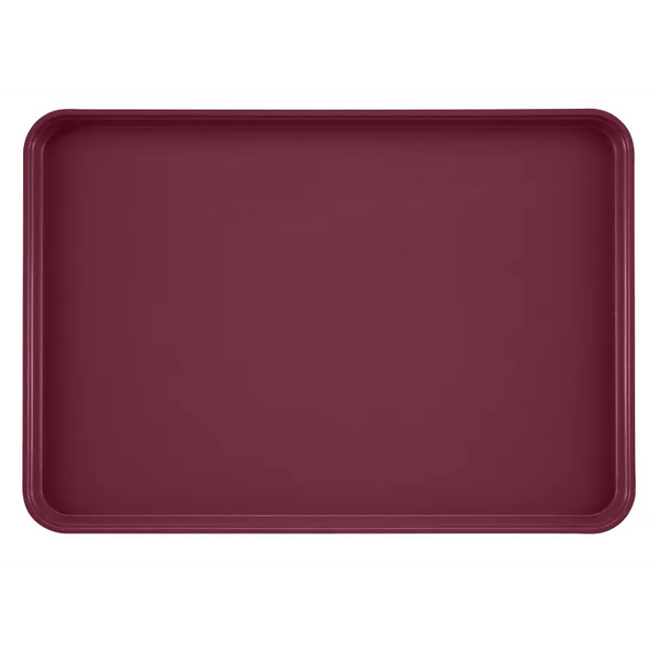 Cambro 1826522 I Camtray Rectangular Tray I 455x655mm I Burgundy Wine I Case of 6