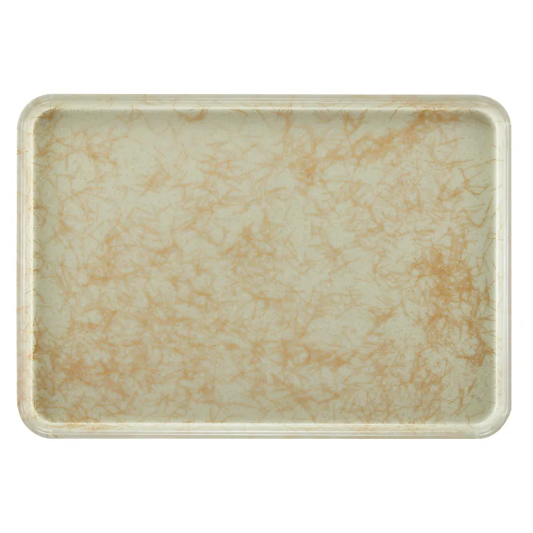 Cambro 1826526 I Camtray Rectangular Tray I 455x655mm I Galaxy Antique Parchment Gold I Case of 6