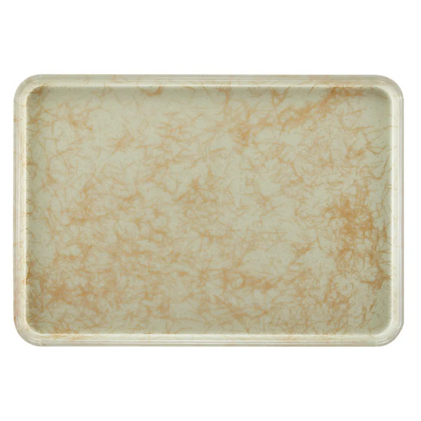 Cambro 1826526 I Camtray Rectangular Tray I 455x655mm I Galaxy Antique Parchment Gold I Case of 6