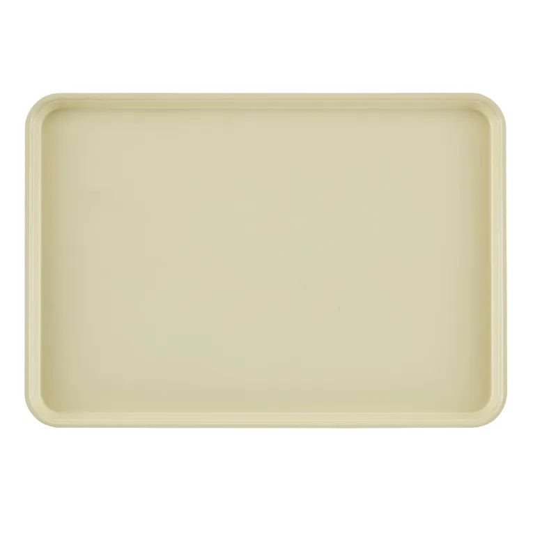 Cambro 1826536 I Camtray Rectangular Tray I 455x655mm I Lemon Chiffon I Case of 6