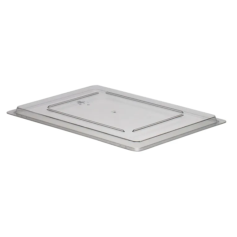 Cambro 1826CCW135 I Camwear Flat Lid 45.7 x 66cm - Clear I Case of 6