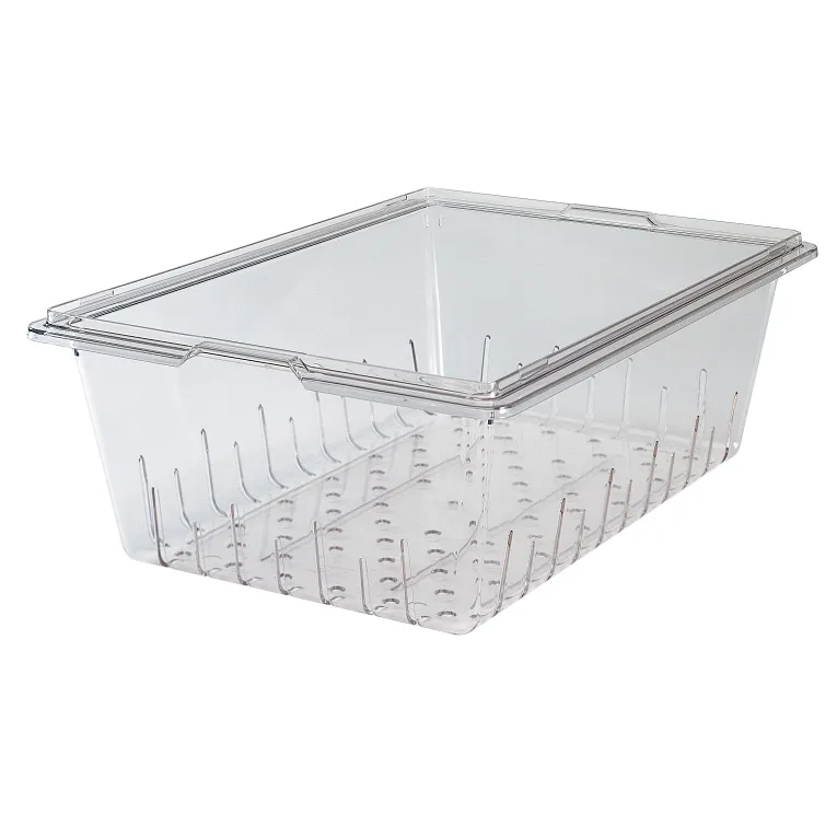 Cambro 1826CLRCW I Camwear Colander 46x66x15 cm - Clear I Case of 6