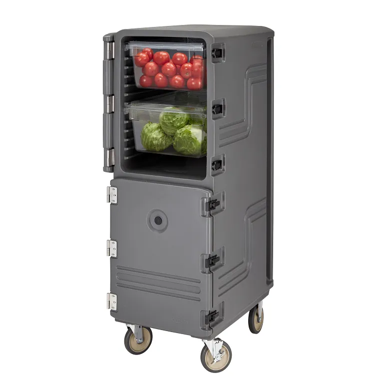 Cambro 1826LTC Tall Camcart – Non-Electric Insulated Food Transport Cart for Sheet Pans and Trays I (13) 18×26 Pans
