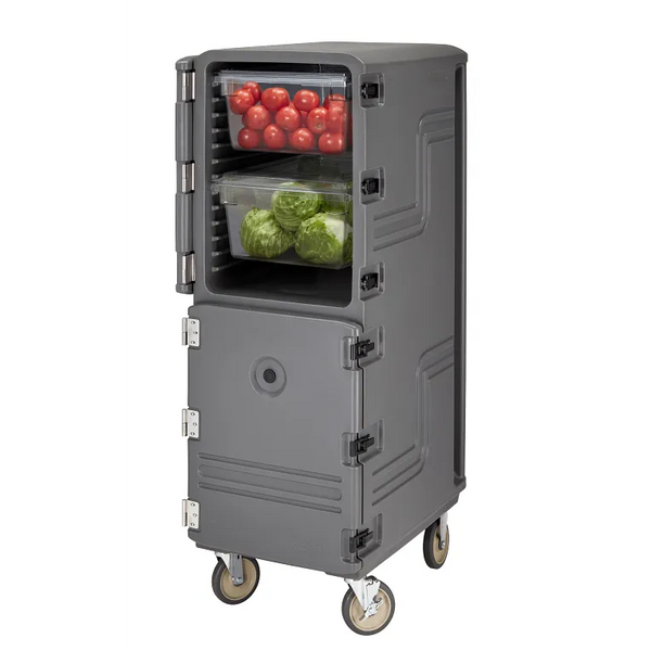 Cambro 1826LTC Tall Camcart – Non-Electric Insulated Food Transport Cart for Sheet Pans and Trays I (13) 18×26 Pans