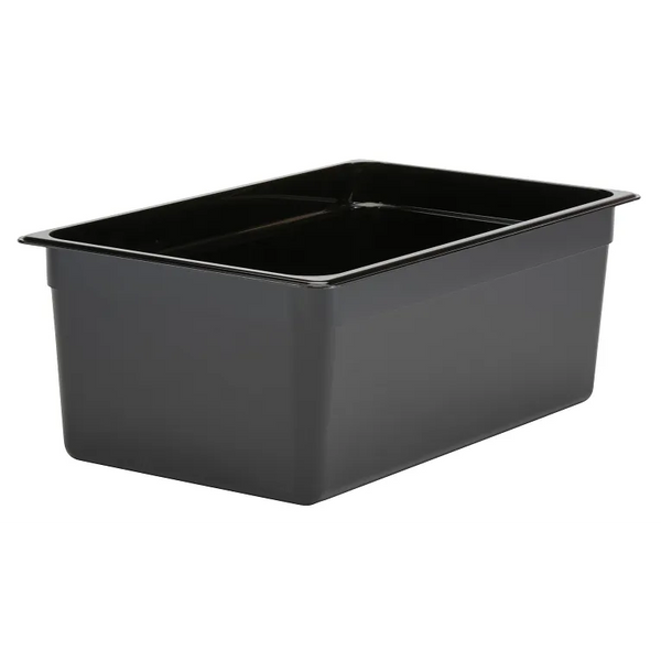Cambro 18CW110 I GN 1/1 Food pan 200 mm Deep I 25.6 L I Black I Case of 6