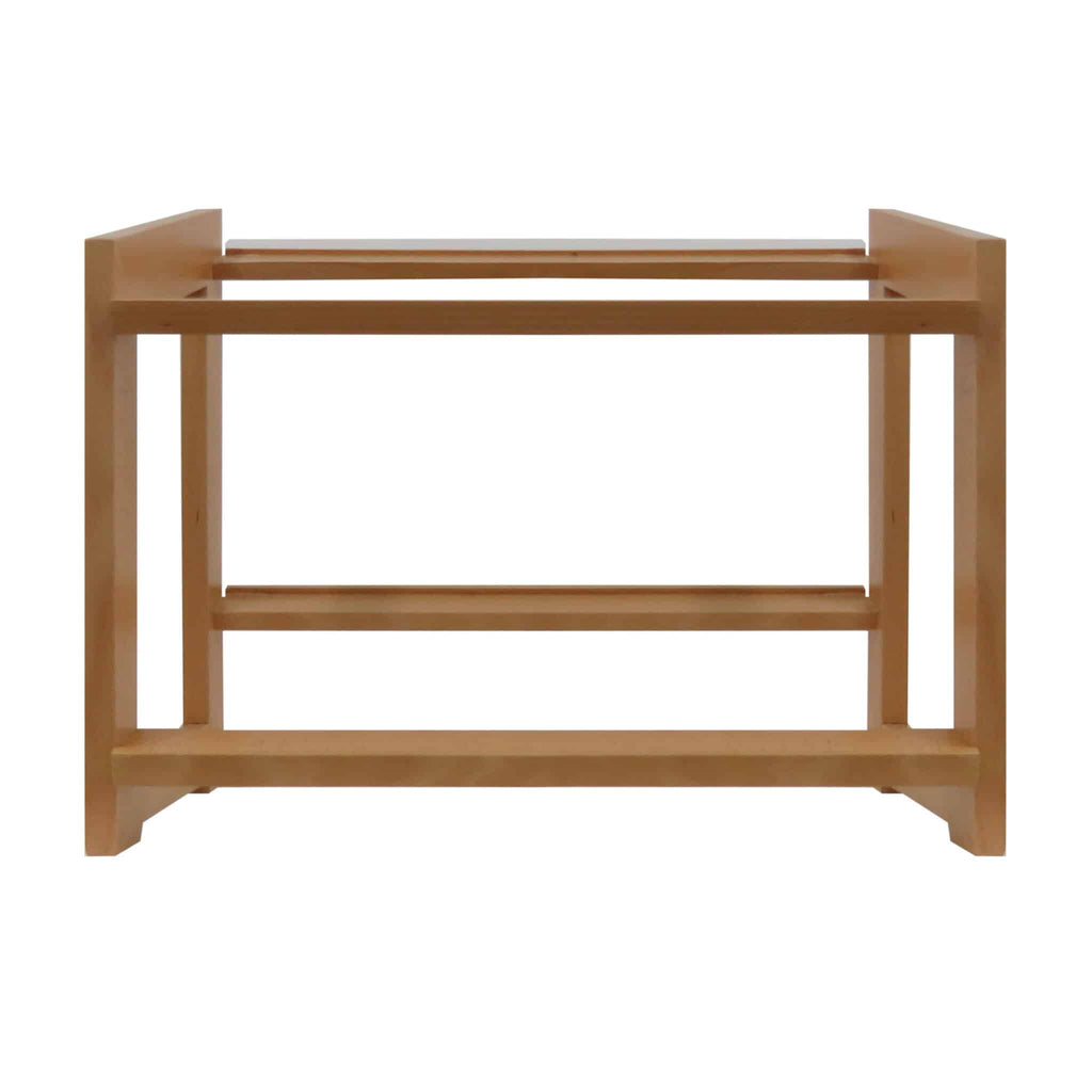 Smith & Hubble Elevate SH-ELPS11-B | GN 1/1 Two-tier | Pastry Stand | Timber Frame to Fit Trays | Coastal Beech Colour