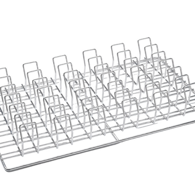 FED 19000545 | Fagor Stainless Steel Spike | and Rib Grid Tray for Combi Oven