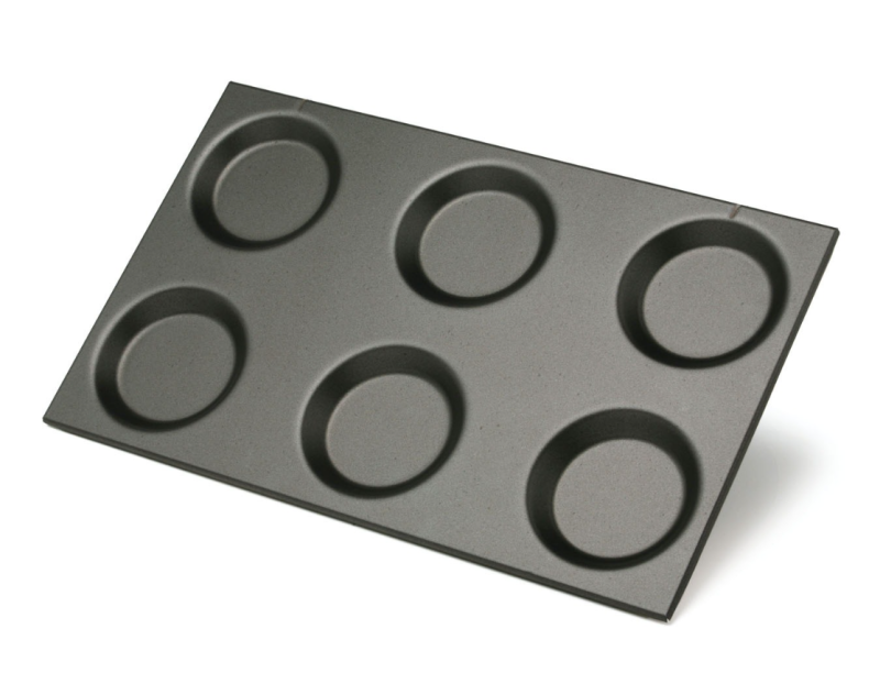 FED 19001410 | Fagor Enamelled Aluminium | Pan 6 Pod for Combi Oven