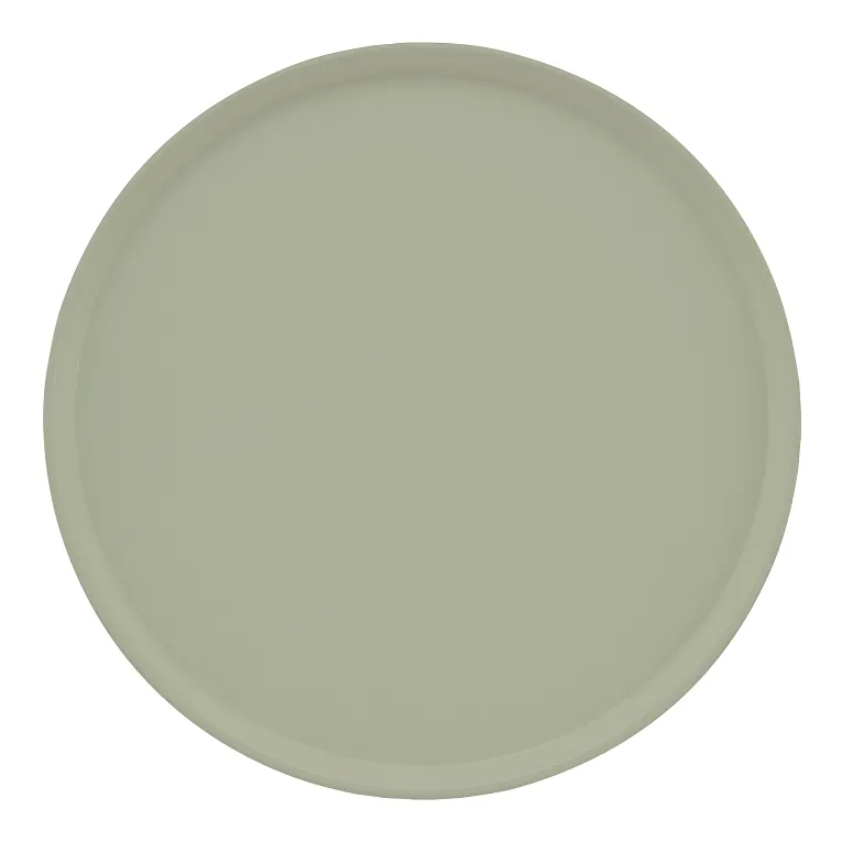 Cambro 1950101 I Camtray Round Tray I 19 1/2" (495 mm) Low Profile I Antique Parchment I Case of 12
