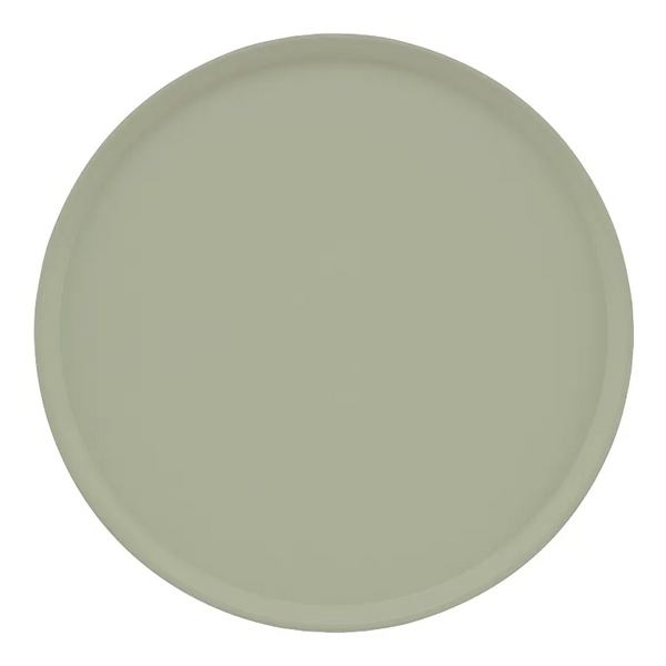 Cambro 1950101 I Camtray Round Tray I 19 1/2" (495 mm) Low Profile I Antique Parchment I Case of 12