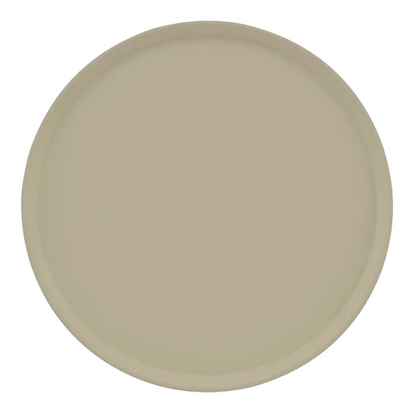Cambro 1950104 I Camtray Round Tray I 19 1/2" (495 mm) Low Profile I Desert Tan I Case of 12