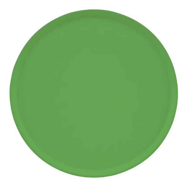 Cambro 1950113 I Camtray Round Tray I 19 1/2" (495 mm) Low Profile I Lime-ade I Case of 12