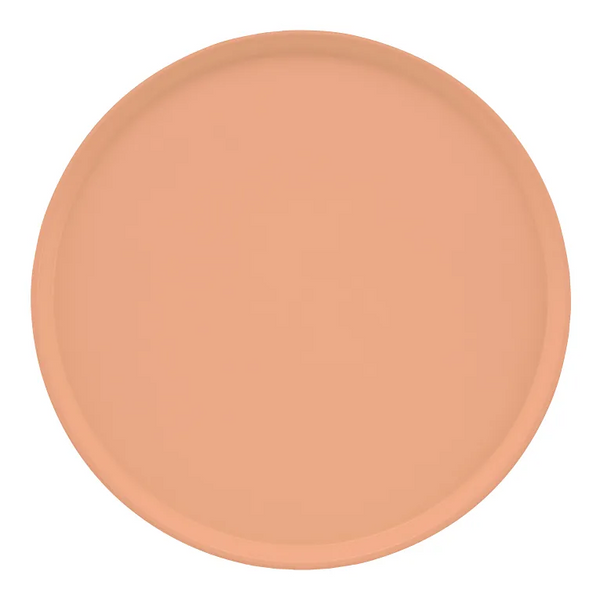 Cambro 1950117 I Camtray Round Tray I 19 1/2" (495 mm) Low Profile I Dark Peach I Case of 12